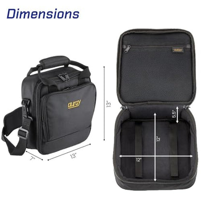 AURAY Nylon Padded Mixer Bag w Gear Protector, Fits Up to 12x12 inch Mixers - size: Fits Up to 12x12" Mixers