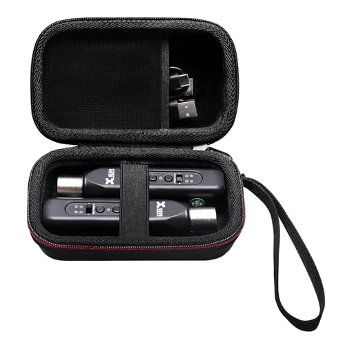 LTGEM Case for Xvive P3/P3D Bluetooth Audio Receiver | Hard EVA Shell, Water-Resistant, Shock Protection, Scratch-Resistant Interior, Portable Travel Storage Case Only
