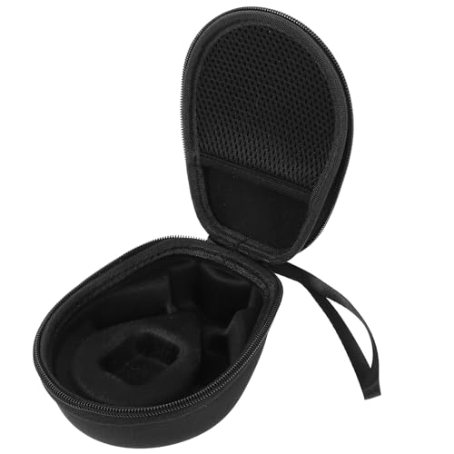 KALLORY Earphone Carrying Case Waterproof Storage Bag with Zipper, Portable Small Earphone Organizer for Travel, Compatible with Bone Conduction and Other Brands