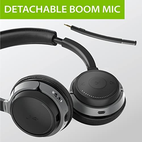 Avantree Alto Clair - Bluetooth Headset with Mic and Charging Base