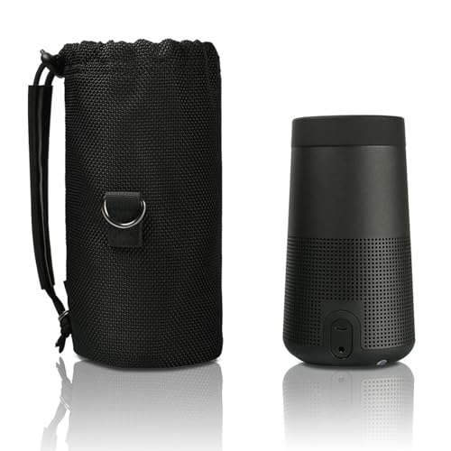Carrying Case Bag Portable Travel Storage Bag Protective Mesh Bag For Bose SoundLink Revolve/SoundLink Revolve (Series II) Speaker(Bag Only)