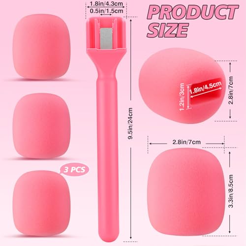 Facmogu Pink Mic Holder for DJI Wireless Mic, Handle for Rode Wireless Pro