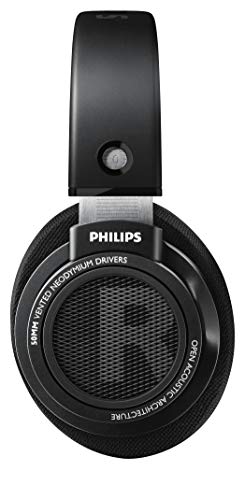 Philips Audio SHP9500 HiFi Precision Stereo Over-Ear Headphones (Black) - style: Performance Audio | SHP9500