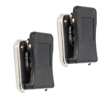 Replacement 360°Rotatable Radio Mic Belt Clip for Motorola PMMN4013 PMMN4013A PMMN4021A PMMN4022 PMMN4024 PMMN4024A PMMN4025 PMMN4025A PMMN4051 PMMN4050 radios Handheld Speaker Microphone Clip