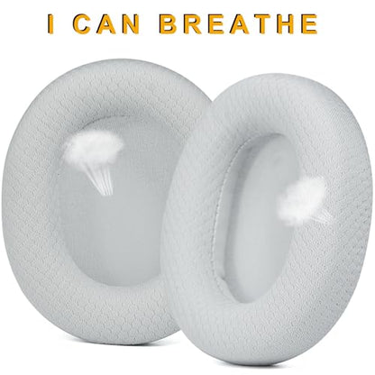 Defean Earpads for SteelSeries Arctis 7/9 (Not Fit Nova)-White - color: Grey