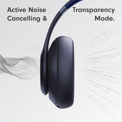 Beats Studio Pro Premium Wireless Over-Ear Headphones- Up to 40-Hour Battery Life, Active Noise Cancelling, Great for Travel & Commuting, USB-C Lossless Audio, Apple & Android Compatible - Navy | Active Noise Cancelling with 40-hour battery and spatial au