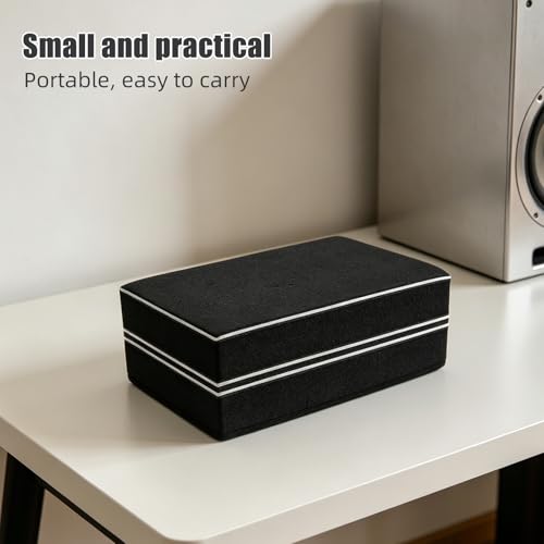 Sound Dampening Speaker Riser Foam - 4" Thick Audio Acoustic Noise Isolation Platform Pads Recoil Stabilizer For Studio Monitor, Subwoofer, Loud Speakers - size: 30.00X20.00X10.00CM