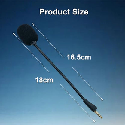 Replacement Game Microphone Compatible with Logitech G PRO X2,G PRO X Wireless and G Pro Wired Gaming Headsets Detachable Noise Cancelling Crystal-Clear Mic for PS4, PS5