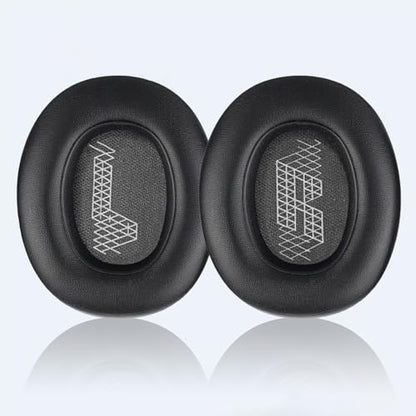 Replacement Ear Pads for JBL E65 (E65BT E65BTNC)/Live 650 (650NC 650BTNC)/Live 660 (660NC 660BTNC)/Duet NC Over-Ear Headphones, Headset Ear Cushions, Headset Earpads, Ear Cups Cover-Black - color: Black