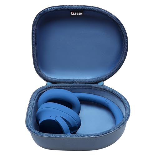 Headphone Headset Case Compatible with JBL, Beats, Sony, Soundcore Anker, Raycon, TOZO, SteelSeries, Logitech, Jabra, Bose, Audio-Technica, Sennheiser Headphones, Blue - color: Blue