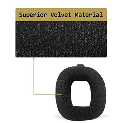 Comfort Velour Ear Pads Compatible with Astro A40 TR Headset