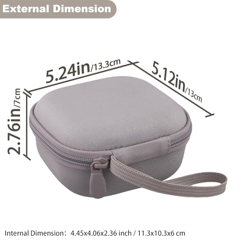 Aenllosi Case for Bose SoundLink Micro 2nd Gen Speaker, Sandstone | EVA case construction, Water-resistant design, Dust-resistant design, Protective case only - color: Sandstone, style: Hard Case for Bose SoundLink Micro 2nd Gen
