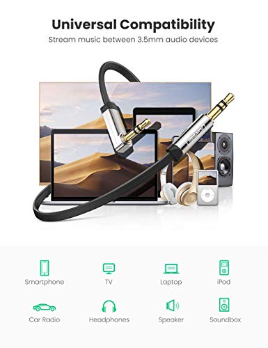 UGREEN 3.5mm Audio Cable Aux Cord 3FT and Braided USB C to 3.5mm Audio Adapter Bundle
