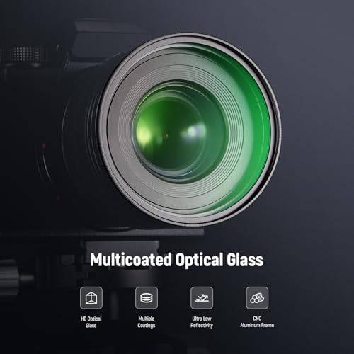 NEEWER 55mm MC UV Protection Filter with Lens Cap, Multi Resistant Nano Coatings/HD Optical Glass/Water Repellent/Scratch Resistant/Aluminum Alloy Ultra Slim Frame/Ultraviolet Filter - size: 55mm, style: UV w/Lens Cap