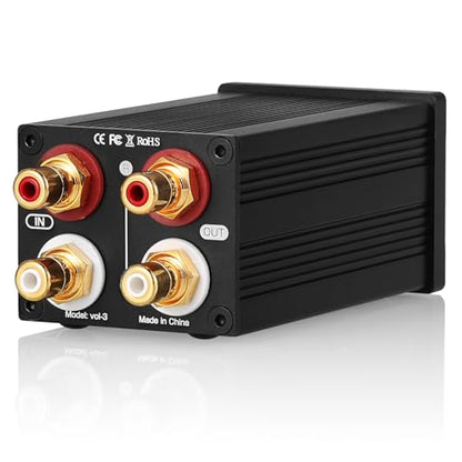 Nobsound High Precision Passive Preamp Volume Controller VOL Control HiFi Preamplifier (Hi-Fi Version) - color: Upgrade Version
