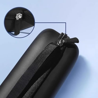 Hard Shell Large Carrying Headphones Case Headphone Headset Case Compatible with Most Models on The Market Universal Wireless On-Ear Headphones Black Box