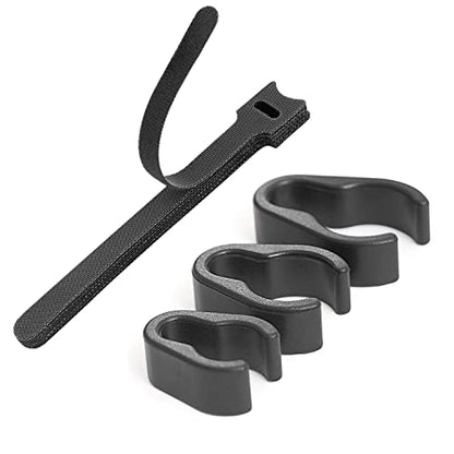 Microphone Stand Cable Clips, Boom Pole Plastic Mount Clamps, 32 PCS - size: 32 pcs