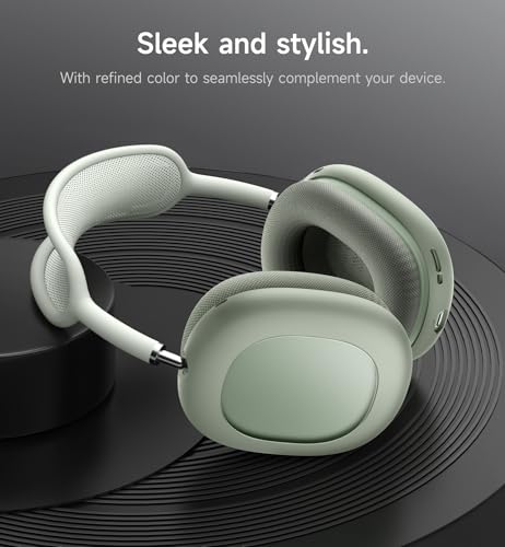 SURITCH for AirPods Max Case Cover, TPU Anti-Scratch Ear Cups Cover for Apple AirPods Max - Cyan - color: Cyan
