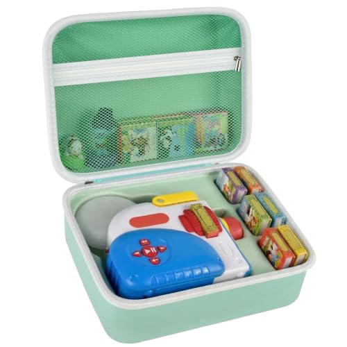 Hard Case for Little Tikes Story Dream Machine Books, Mint Green - color: Green