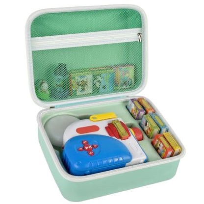 Hard Case for Little Tikes Story Dream Machine Books, Mint Green - color: Green