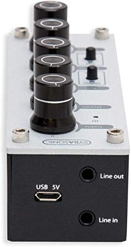 Syba Sonic SD-DAC63106 Stereo 3 Band Tone Control Pre-amp and Headphone Amplifier - style: Tone Control