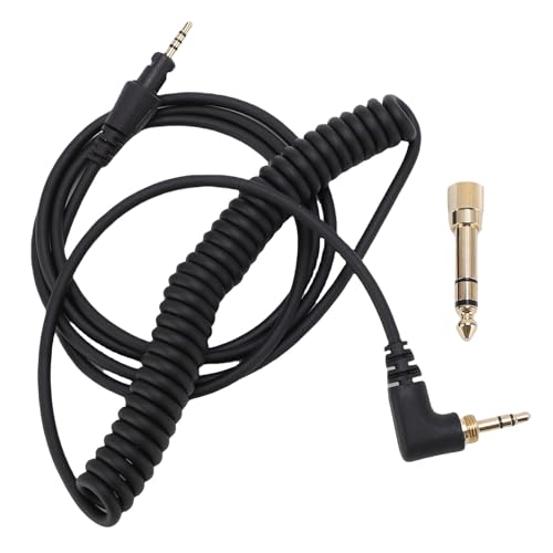 Dioche Detachable Cord Replacement Replacement Earphone Cable for DJ HDJCUE1BT HDJX5 HDJX7 HDJS7 6.35mm Adapter Cord, 2m Length