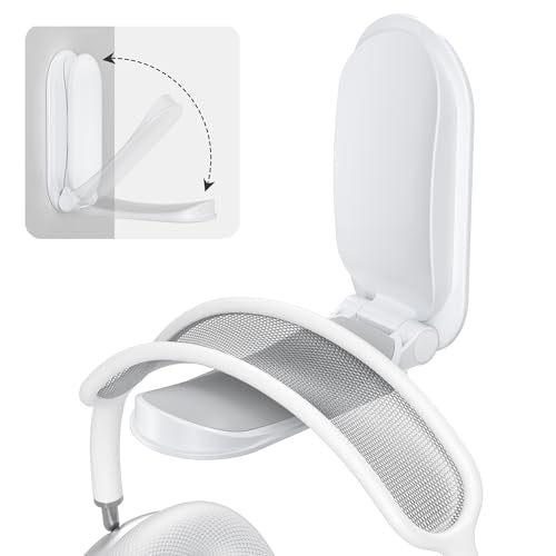 Itramax Wall Mount Headphone Hanger 1 Pack Adhesive Headset Holder for Desk