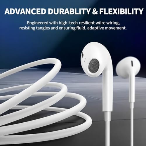 2Pack Wired Headphones for iPhone Earbuds with Lightning Plug | Mic Volume Control Stereo Noise Isolation，Earphones for iPhone 14 13 12 11 Pro Max/XR XS X/8 7 Plus