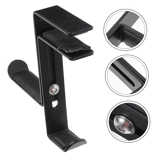 LIFKOME Aluminum Headphone Stand Holder Desk Clamp for Hooks Under Desk Headset Rack