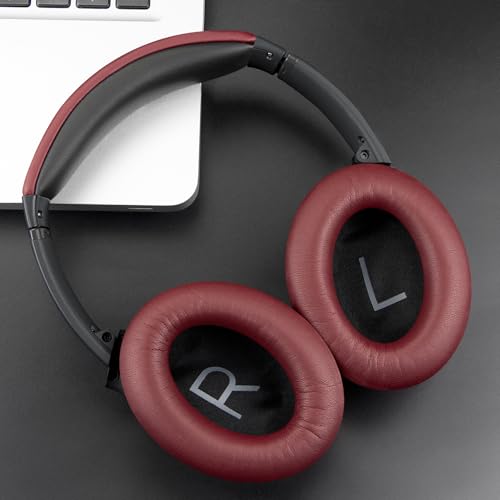 SOULWIT Earpads for Bose (QC45/QC SE/QC Wireless) - Burgundy - color: Burgundy