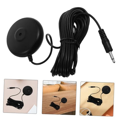 Calibration Microphone for Audio Tuning Measurement Mic for Desktop Conference and Theater Systems 3.5mm Plug, 2-Pole Mono Straight Plug Precise Voice Pickup Noise Reduction