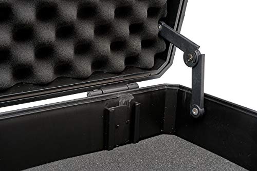 Small Medium Hard Case with Wheels and Pick'n'UP Foam | Protective Carrying case Gun, in-Ear, Wireless System or Camera Set - style: № 70-01 Int: 17.52 X 12.79 X 5.31 In.