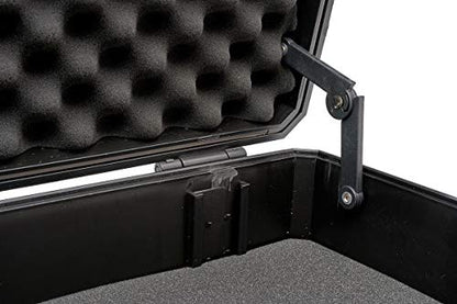 Small Medium Hard Case with Wheels and Pick'n'UP Foam | Protective Carrying case Gun, in-Ear, Wireless System or Camera Set - style: № 70-01 Int: 17.52 X 12.79 X 5.31 In.