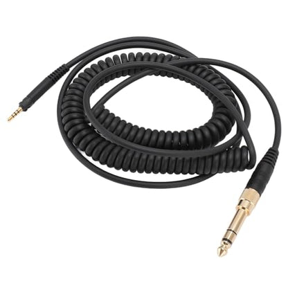Coiled Headphone Cable Replacement Sound Cord for HD598 HD599 HD569 HD579 HD558 HD518 1. to with 2.5mm to 3.5mm and 6.35mm Plug OFC Stereo AUX Cord