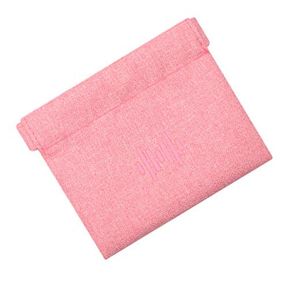 Geekria NOVA Sports Earbuds Pouch, Fitness Earbuds Protective Case, in-Ear Headphones Travel Bag Compatible with Sony WI-SP500, Bang & OLUFSEN Beoplay E8, JVC HA-FX101BT (Pink) - size: Pink-1 pack