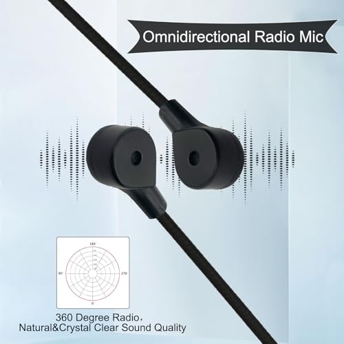 3.5mm Replacement Mic for Logitech G233 G433 Gaming Headset | Detachable Noise Cancelling Microphone, for PC, Xbox One, PS4, PS5