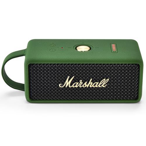 Silicone Case for Marshall EMBERTON III Portable Bluetooth Speaker,Soft Silicone Protective Case Compatible with Marshall EMBERTON III Portable Bluetooth Speaker (Green) - color: Green