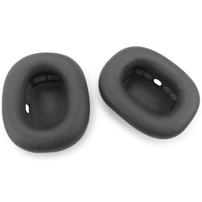 Replacement Ear Cushions for AirPods Max Headphones AirPod Max Ear Cushions Ear Pads Covers Comfort Protein Leather Noise Isolation Memory Foam Earpads (Gray)
