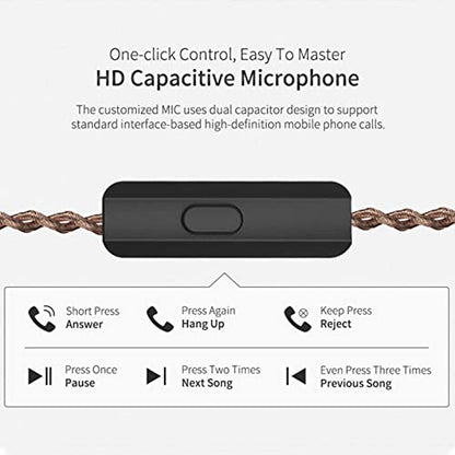 KZ ZS10 Pro 4BA+1DD in Ear Monitor Earphone 5 Driver HiFi Metal Earbuds Headphone Noise Cancelling IEM Earphone - color: ZS10 PRO purple, size: with mic