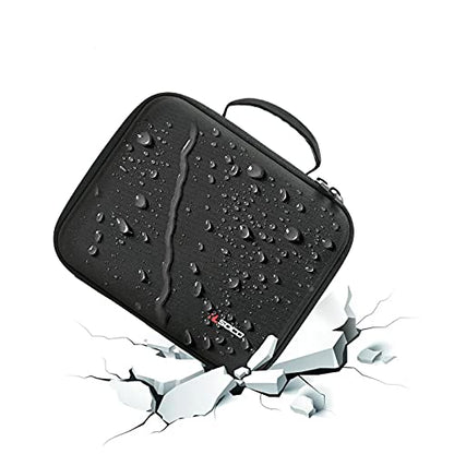 RLSOCO Hard Case Compatible With Shure MV7X / MV7+ / MV6 / MV7 / MV7i Podcast Dynamic Microphone & Shure SM7B / SM7dB Vocal Dynamic Microphone - color: Black