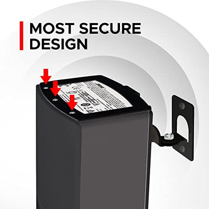 Soundtouch 10 Wall Mounting Kit for Bose Sound Touch 10, Black | Complete With Mounting Accessories, Designed In the UK by Soundbass