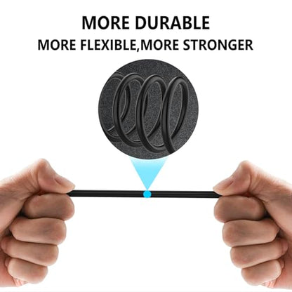 Amzpas Headphone Extension Cable, 4 Pole TRRS 3.5mm Extension Audio Cord Male to Female Stereo Audio Cable for Headset, iPhone, iPad, Smartphones, Tablets, Media Players and More (3.3ft)