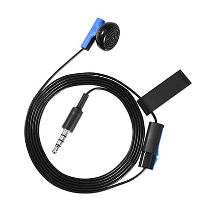 Earbuds with Mic,Ps5 Single Ear, Headset w Mic for Headset Ps6 4 Controller 3.5mm Gaming Earphone Headphone