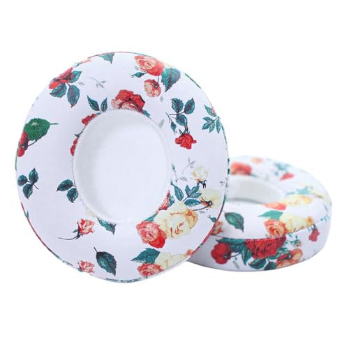Earpads for Beats Solo 3 & Solo 2 On-Ear Headphones - ICY White | Fit for Beats Solo 3/Solo 2 Wired/Wireless A1796/B0534 Headphone, Dust Proof Protein Leather Cushions with Memory Foam Covers - color: Icy White
