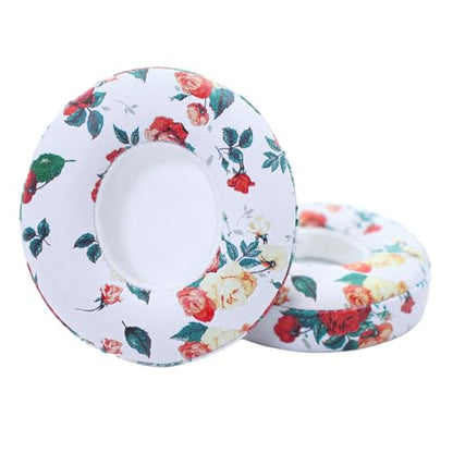 Earpads for Beats Solo 3 & Solo 2 On-Ear Headphones - ICY White | Fit for Beats Solo 3/Solo 2 Wired/Wireless A1796/B0534 Headphone, Dust Proof Protein Leather Cushions with Memory Foam Covers - color: Icy White
