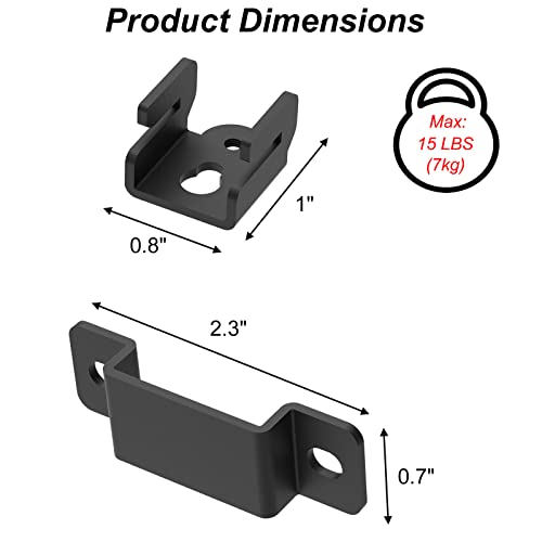 Wall Mount for Samsung, Sony, Vizio, Roku Speakers - Rear, Satellite, Surround Sound & Bookshelf Speakers