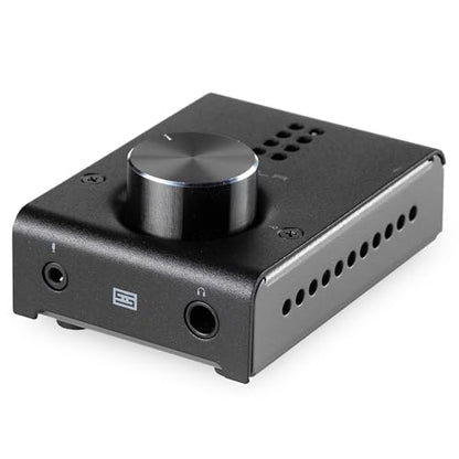 Schiit Fulla E Headphone DAC/Amp with Mic Input for Gaming & Comms | ESS ES9018 DAC with Alps RK09 pot, up to 300mW/16 ohms, 24-bit mic input with TI ADC, optical input, USB-C aux power port.