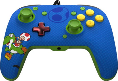 PDP REMATCH Wired Controller for Nintendo Switch/Lite/OLED - Toad & Yoshi - color: Toad & Yoshi