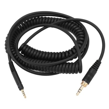 Coiled Headphone Cable Replacement Sound Cord for HD598 HD599 HD569 HD579 HD558 HD518 1. to with 2.5mm to 3.5mm and 6.35mm Plug OFC Stereo AUX Cord