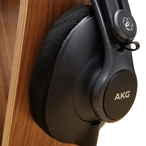 Dekoni Replacement Ear Pads for AKG K371 Studio Headphones | Headphone Replacement Ear Pad | Memory Foam Ear Cushion Comfort for Recording Headphone (Elite Velour)